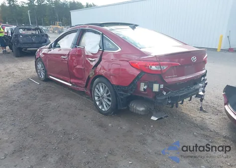 2015 Hyundai Sonata Limited z USA, uszkodzony, nr VIN 5NPE34AF0FH087627